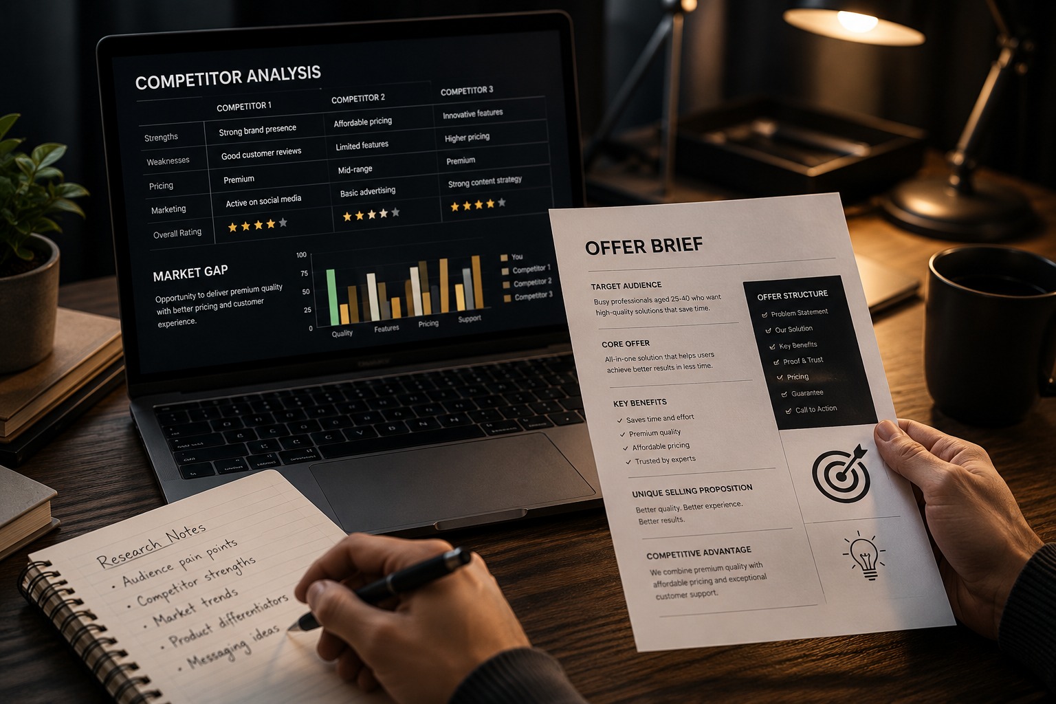 Market research portfolio piece